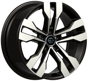 Informacin de AUDI WD008, GLOSSY BLACK POLISHED, 5X112, 17 x 7"